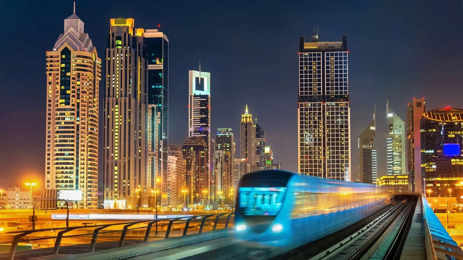 Dubai Metro Blue Line construction underway in 2025 connecting Dubai Silicon Oasis to city centre as part of Dubai 2040 Masterplan