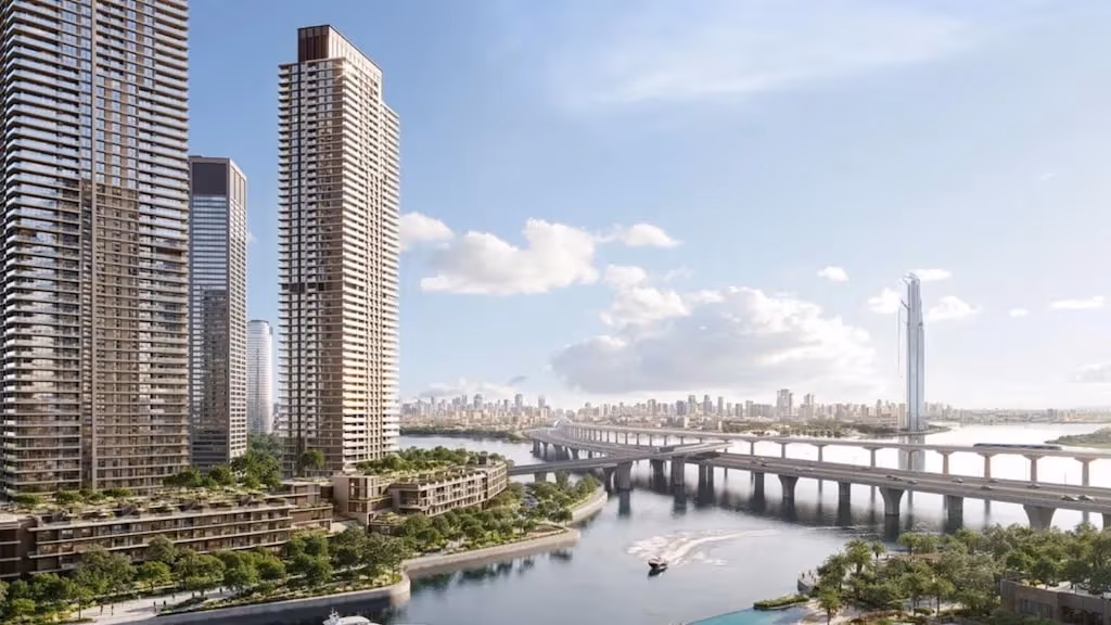 Emaar Properties project launch event representing the off-plan property Dubai sales and launch process for new residential developments