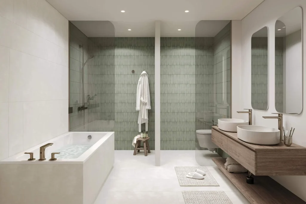 BATHROOM in The Wilds Residences by Aldar Properties in Dubailand, Dubai