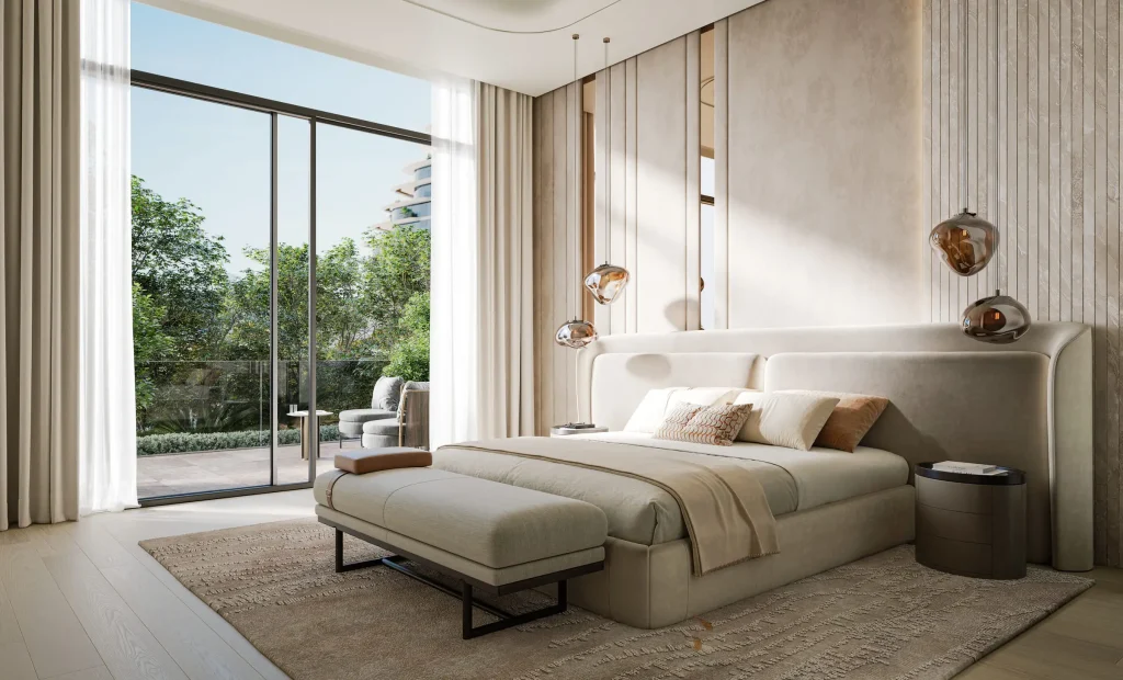 Beach Mansion Bedroom Bella by Passo by BEYOND Developments in West Crescent, Palm Jumeirah