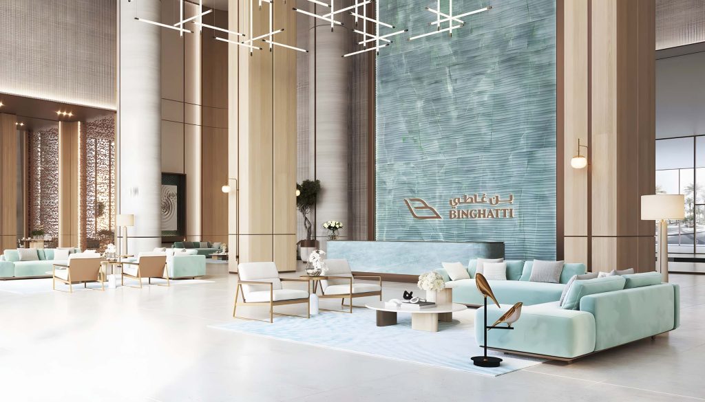 Binghatti Aquarise by Binghatti Developers in Business Bay, Dubai.