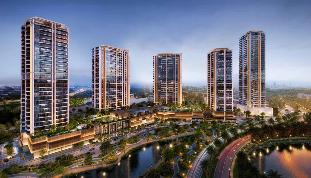 Eltiera Views towers by Ellington Properties, Jumeirah Islands, Dubai
