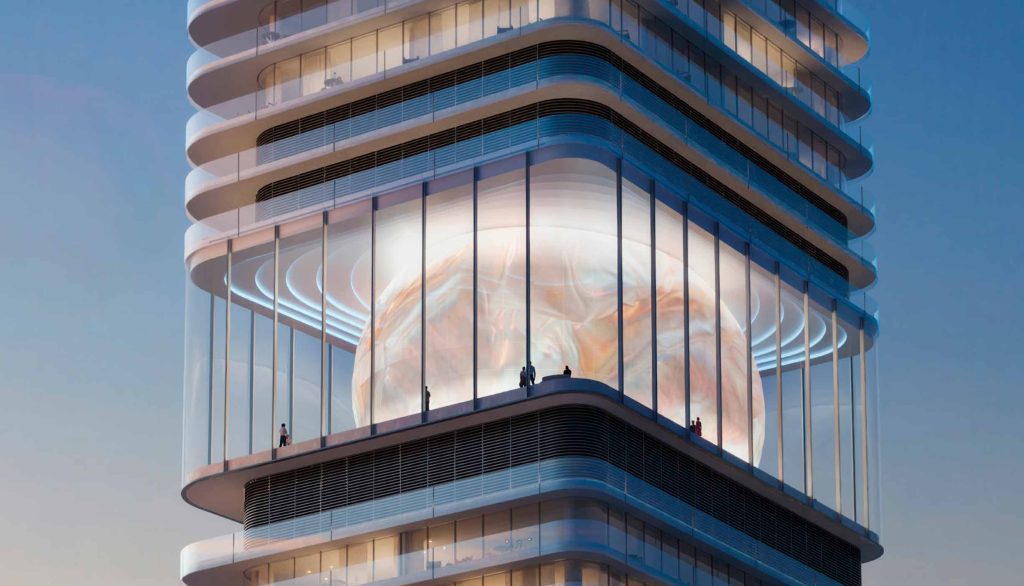 Inaura Hotels & Residences by ARADA, Downtown Dubai exterior design