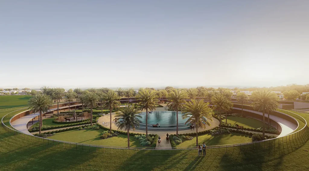 Landscape at Grand Polo Club and Resort, Chevalia Estate 2 by Emaar