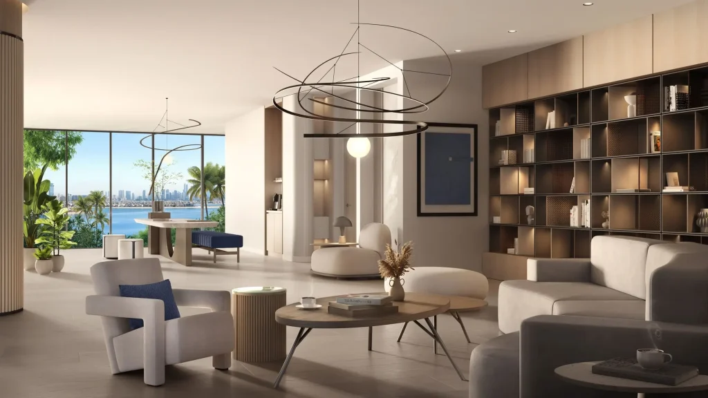Library Avita in Bella by Passo by BEYOND Developments in West Crescent, Palm Jumeirah