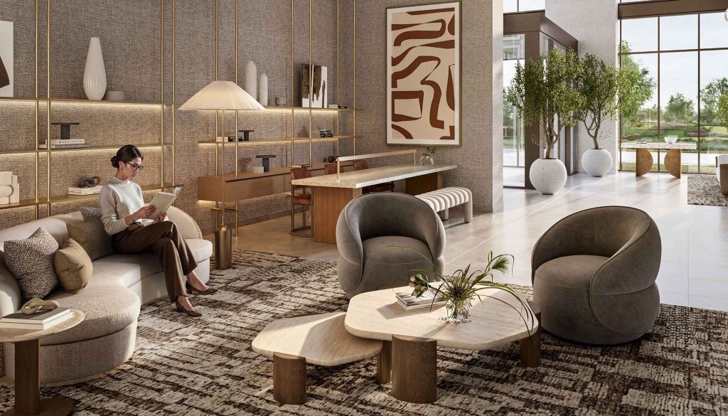 Lobby in Grove Ridge at Emaar South by Emaar Properties in Dubai South