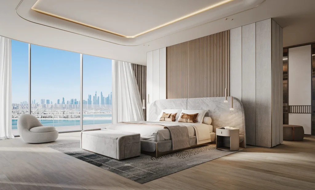MasterBedroom in Bella by Passo by BEYOND Developments in West Crescent, Palm Jumeirah