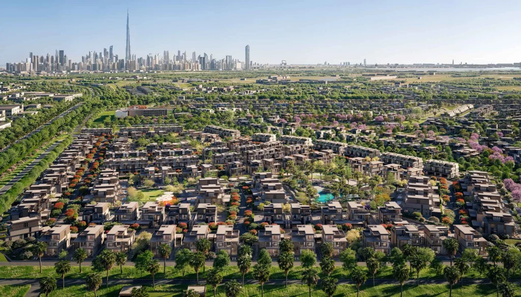 Overview of Nad Al Sheba Gardens Phase 11 in Meydan by Meraas, Dubai