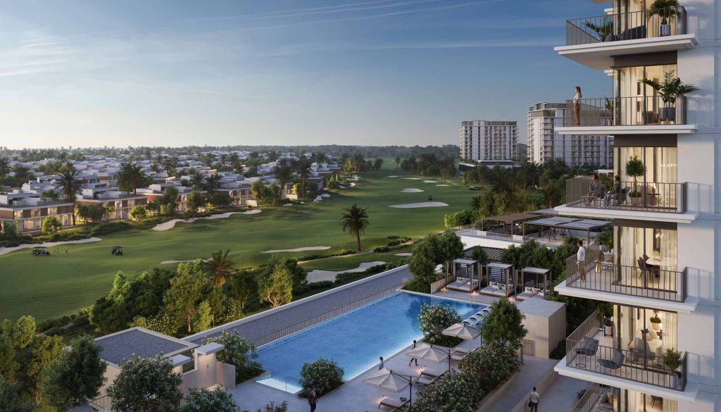 Overview of Golf Verge at Emaar South by Emaar Properties in Dubai South