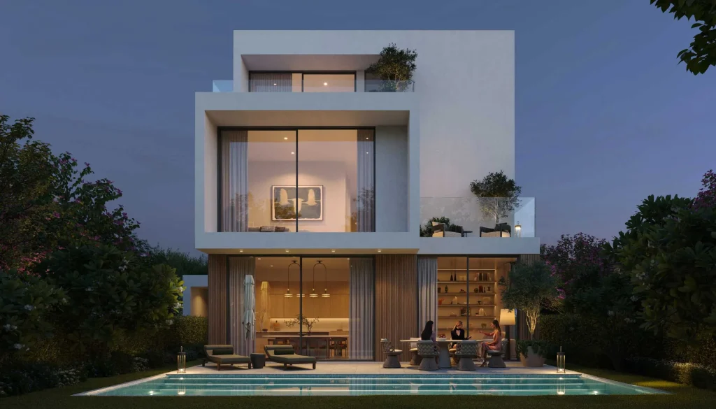 Villa and private pool at Grand Polo Club and Resort, Chevalia Estate 2 by Emaar