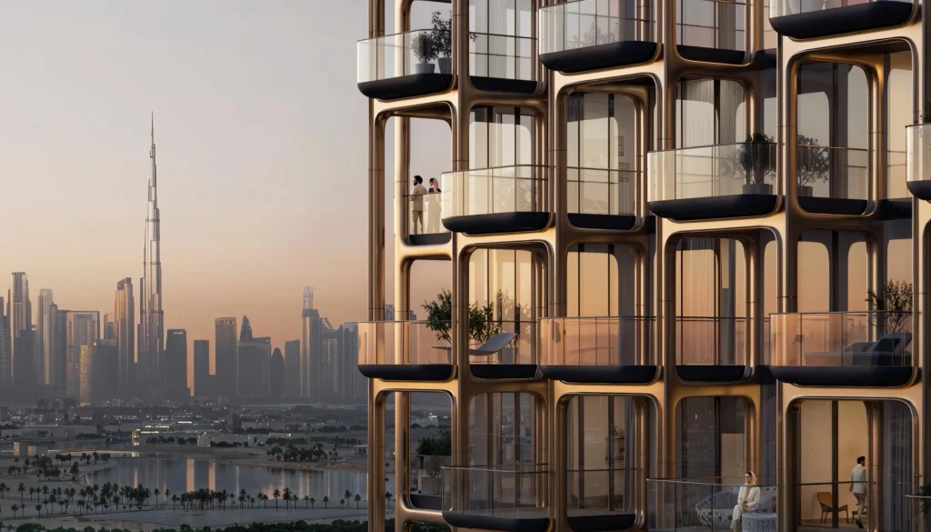balcony in The Symphony by Imtiaz, Meydan Horizon, MBR City, Dubai