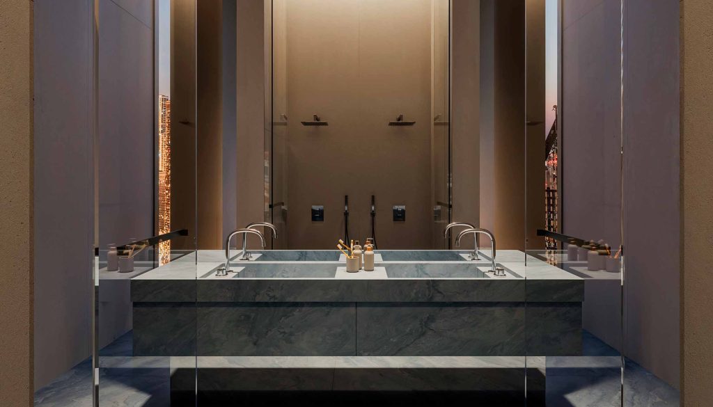 bathroom of Inaura Hotels & Residences by ARADA, Downtown Dubai