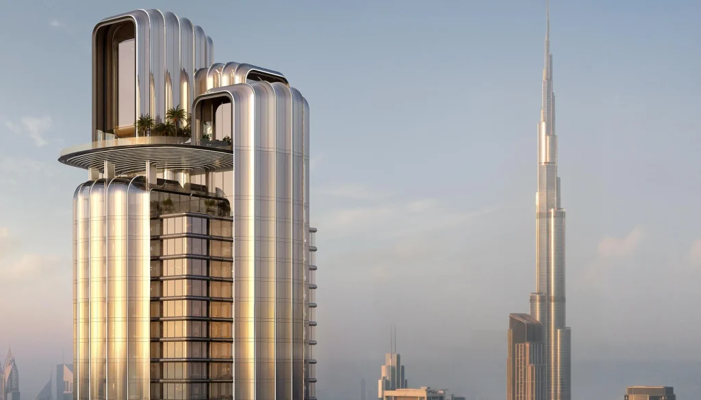 burj khalifa view of LUMENA ALTA by Omniyat in Business Bay Dubai