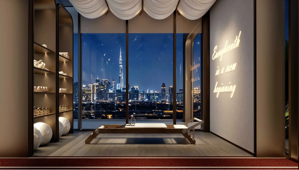 burj khalifa view room at The Symphony by Imtiaz, Meydan Horizon, MBR City, Dubai