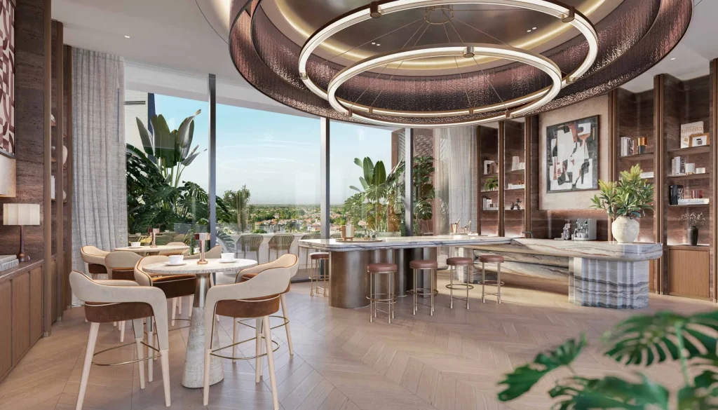 dining area at Eltiera Views by Ellington Properties, Jumeirah Islands, Dubai