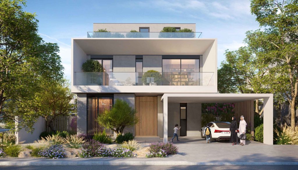 double face villa at Park Gate 2 by Emaar
