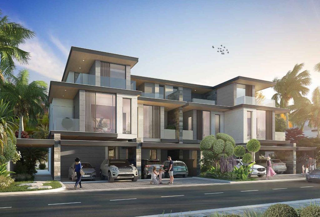 exterior design for a family villa in Morocco at DAMAC Lagoons by DAMAC Properties