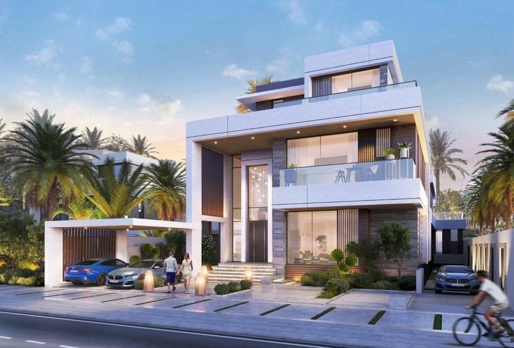 exterior overview of Morocco at DAMAC Lagoons by DAMAC Properties