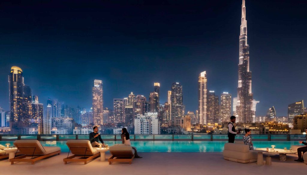 family area in Inaura Hotels & Residences by ARADA, Downtown Dubai