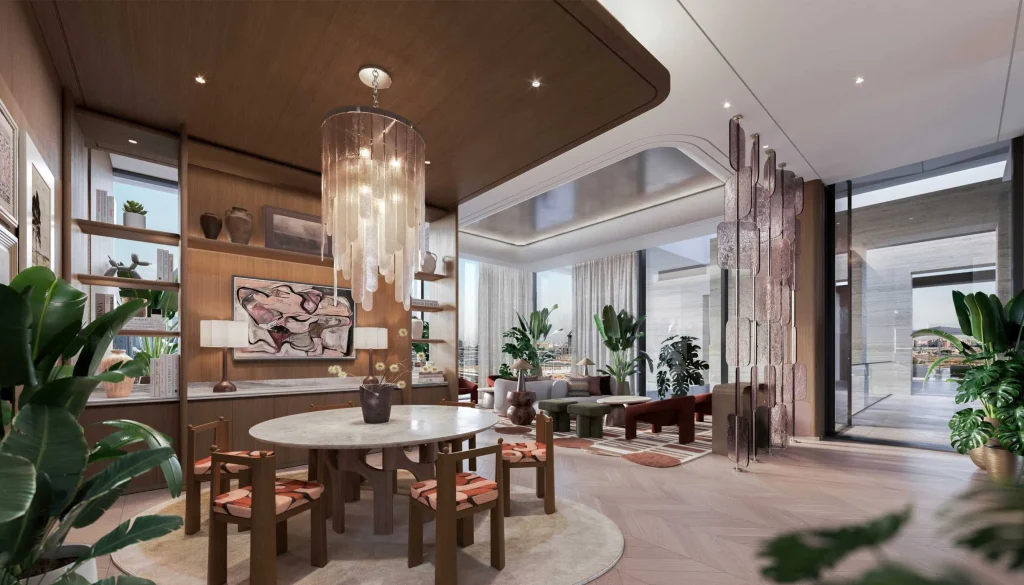 interior design of Eltiera Views by Ellington Properties, Jumeirah Islands, Dubai