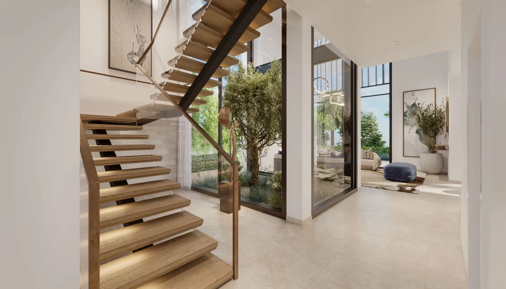 interior design of a luxury villa at Nad Al Sheba Gardens Phase 11 by Meraas