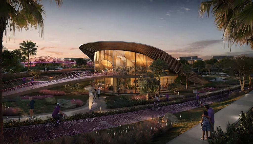 landscape at Athlon Premium Villas by Aldar in Dubailand