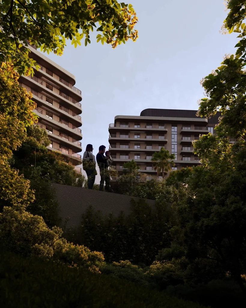 landscape in The Wilds Residences by Aldar Properties in Dubailand, Dubai