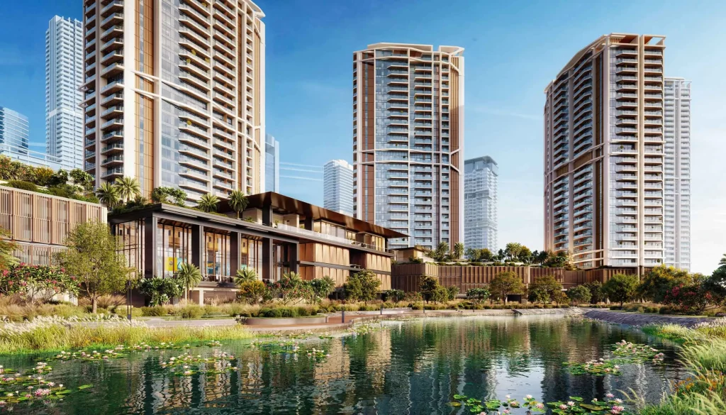 landscape of Eltiera Views by Ellington Properties, Jumeirah Islands, Dubai