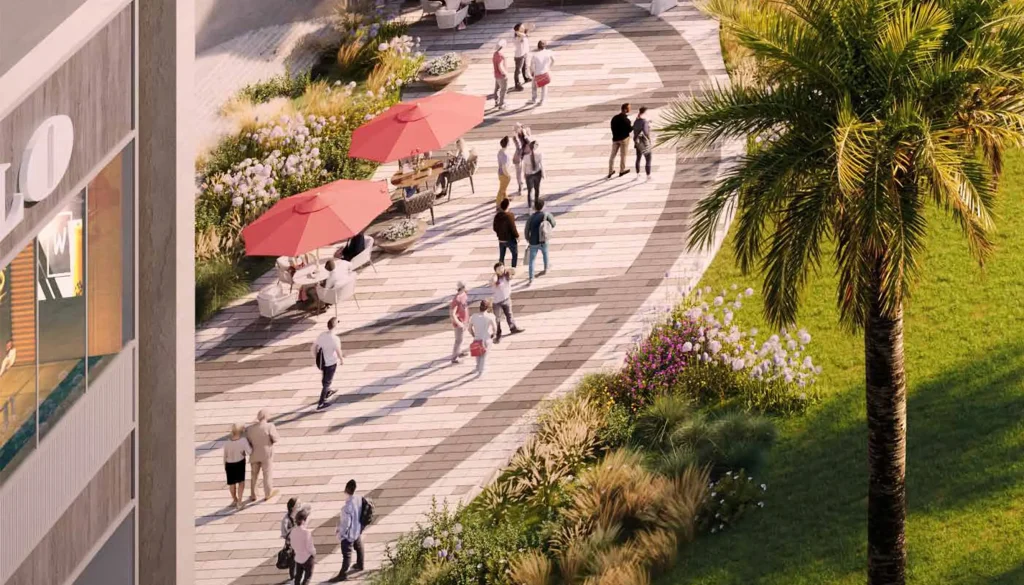 landscape of Hayat by Dubai South Properties in Dubai