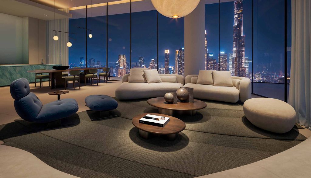 living room Inaura Hotels & Residences by ARADA, Downtown Dubai