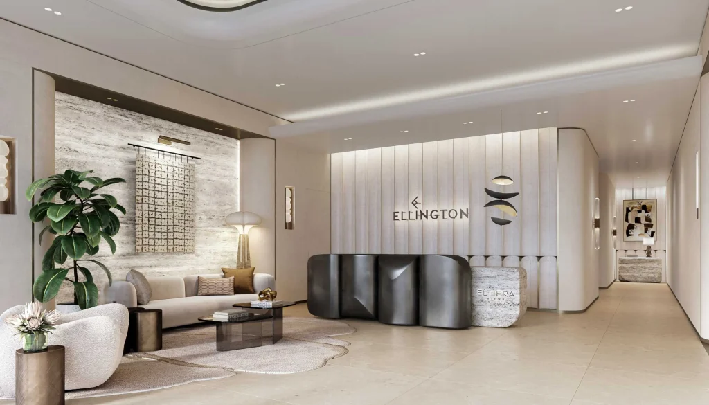 lobby at Eltiera Views by Ellington Properties, Jumeirah Islands, Dubai