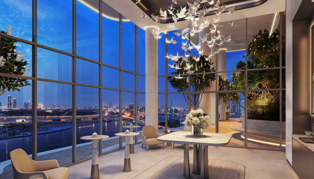 lobby at The Edit at in Dubai Design District (d3) by Meraas