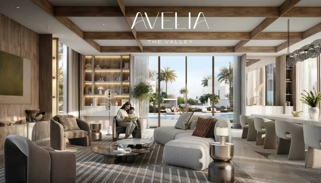 lobby in Avelia at The Valley by Emaar Properties, Dubai