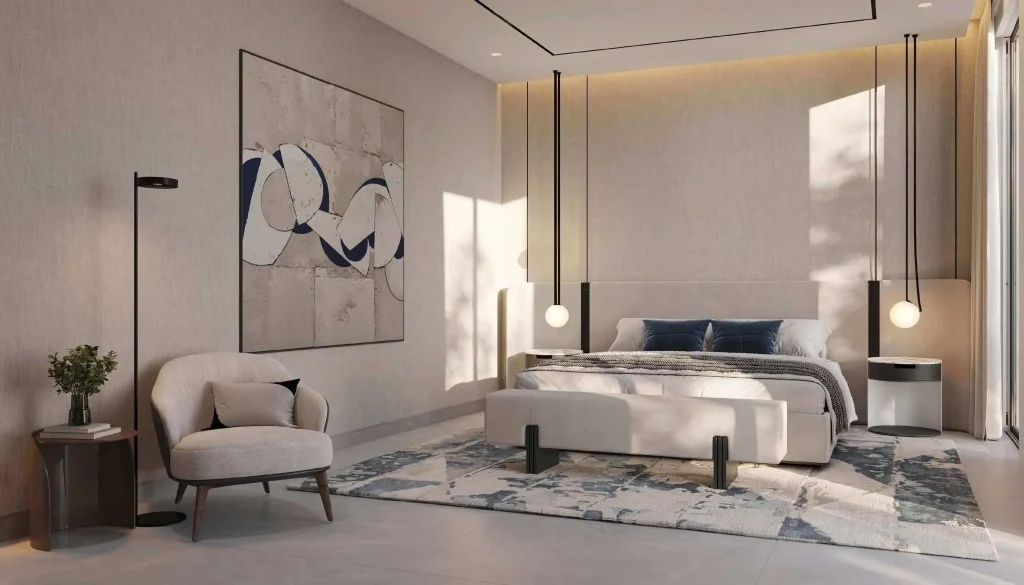 master room in Pinewood Estate Homes by Wasl at Jumeirah Golf Estates, Dubai