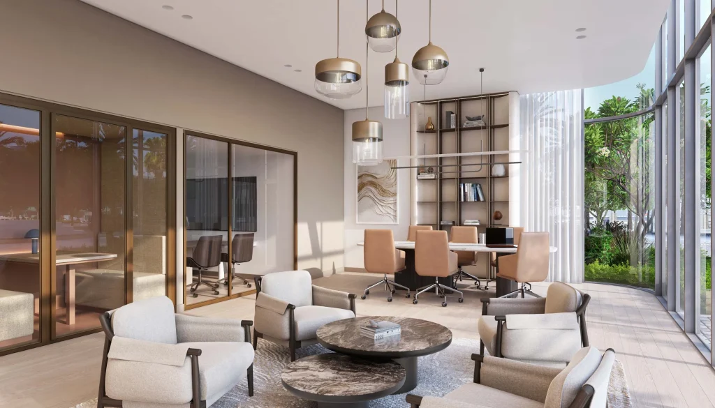 meeting room at The Edit at in Dubai Design District (d3) by Meraas