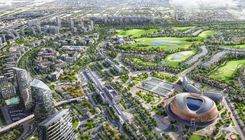 Pinewood Estate Homes by Wasl at Jumeirah Golf Estates, Dubai