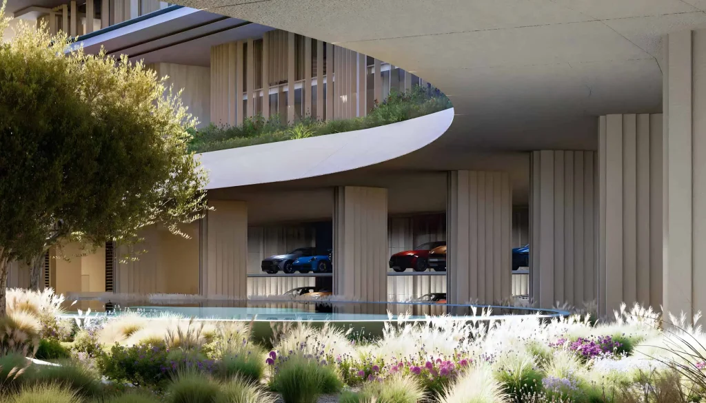 parking in Wedyan The Canal by Al Ghurair Collection, Business Bay, Dubai