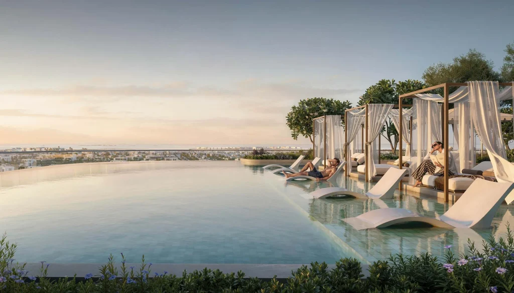 pools at Avarra by Palace by Emaar in Business Bay, Dubai