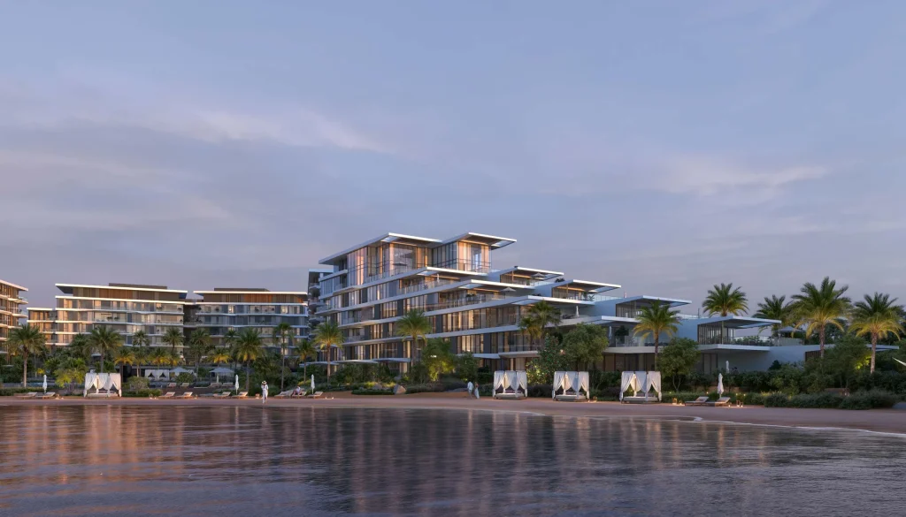 relax beach Palm Central Private Residences by Nakheel in Palm Jebel Ali, Dubai