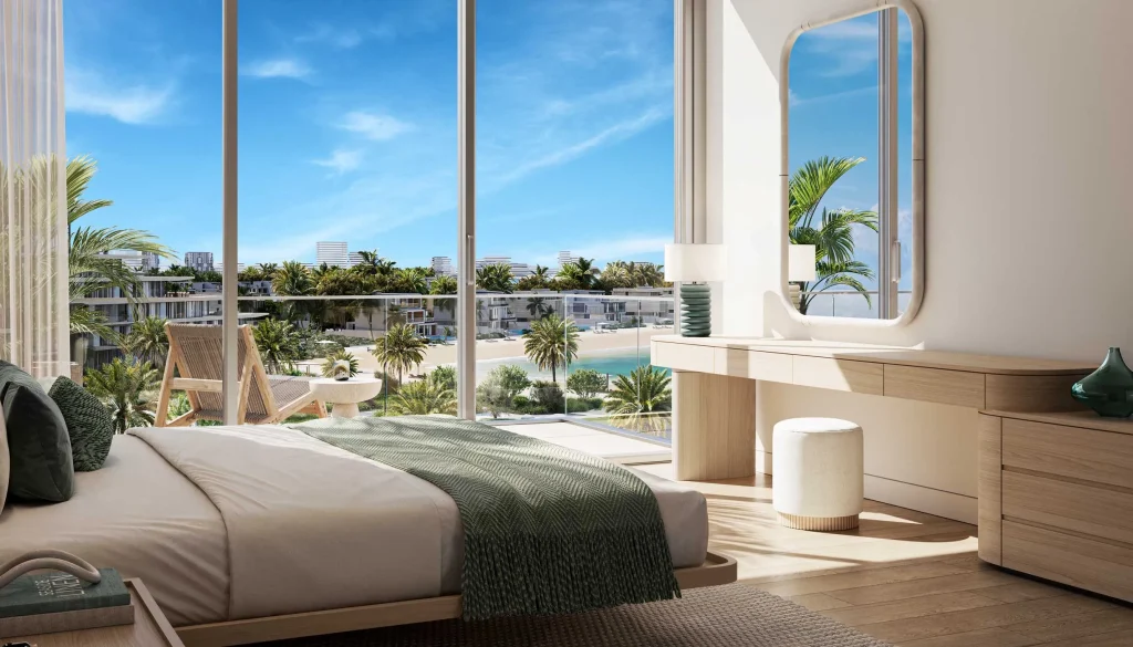 specious bedroom at Palm Central Private Residences by Nakheel in Palm Jebel Ali, Dubai