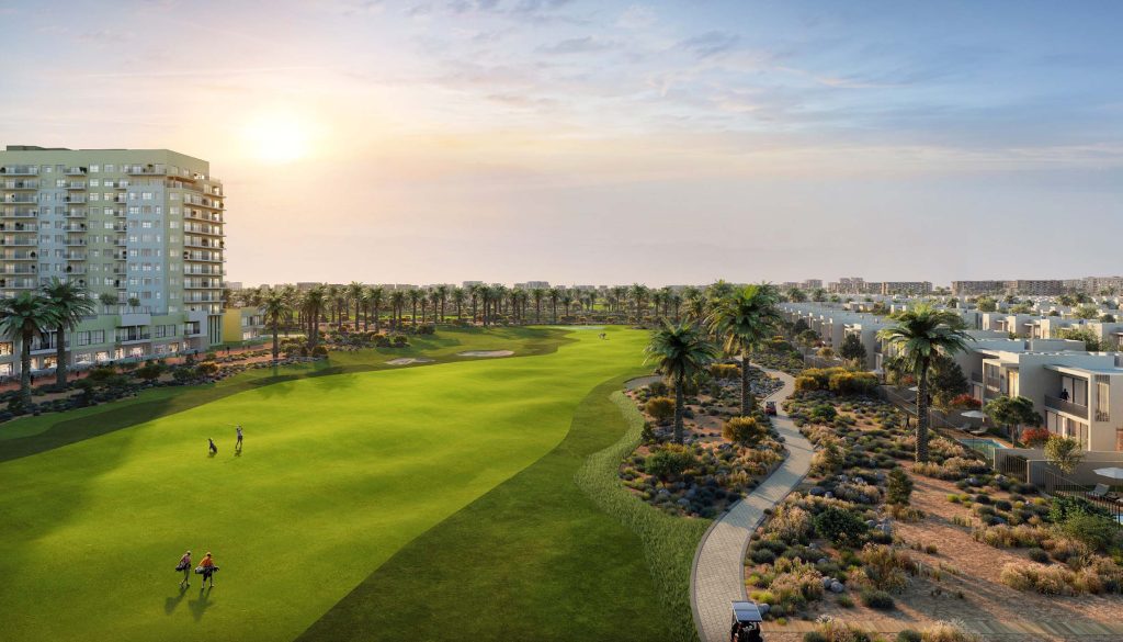 the best landscape in Golf Verge at Emaar South by Emaar Properties in Dubai South