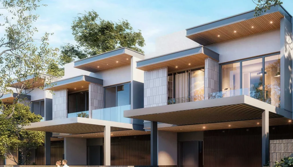 villas in Pinewood Estate Homes by Wasl at Jumeirah Golf Estates, Dubai