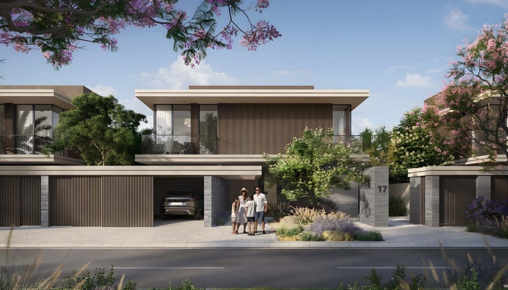 wide view of Athlon Premium Villas by Aldar in Dubailand