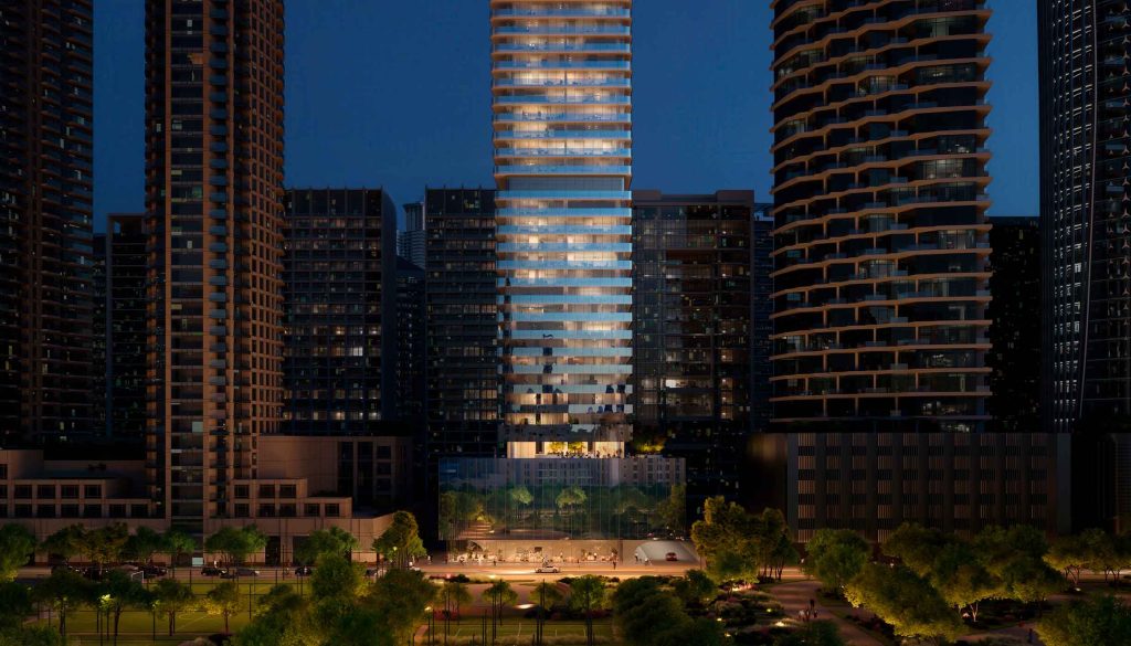 wide view of Inaura Hotels & Residences by ARADA, Downtown Dubai