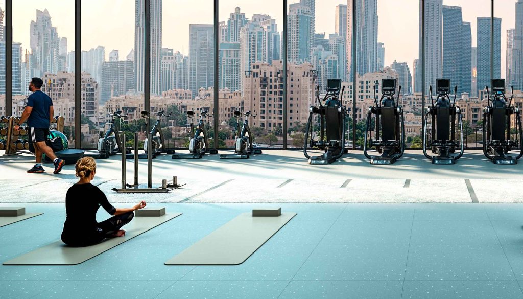 yoga and gym in Inaura Hotels & Residences by ARADA, Downtown Dubai
